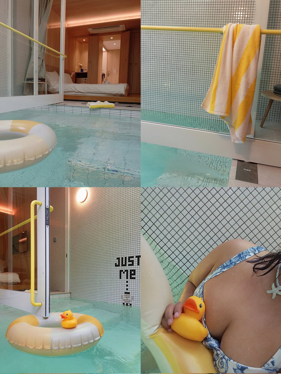 Day off 1/2 Let's Check in 
again and again .. Jasmine Space 
คนเดียวเล่นน้ำให้คุ้ม เปิดแอร์นอนฉ่ำ 💕