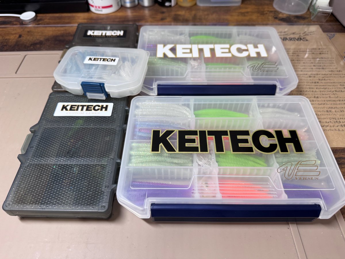 ktykwsk's tweet image. 推しメーカーワームケース
いいじゃんいいじゃん❤️
#KEITECH
#アジング
#チニング
#メバリング