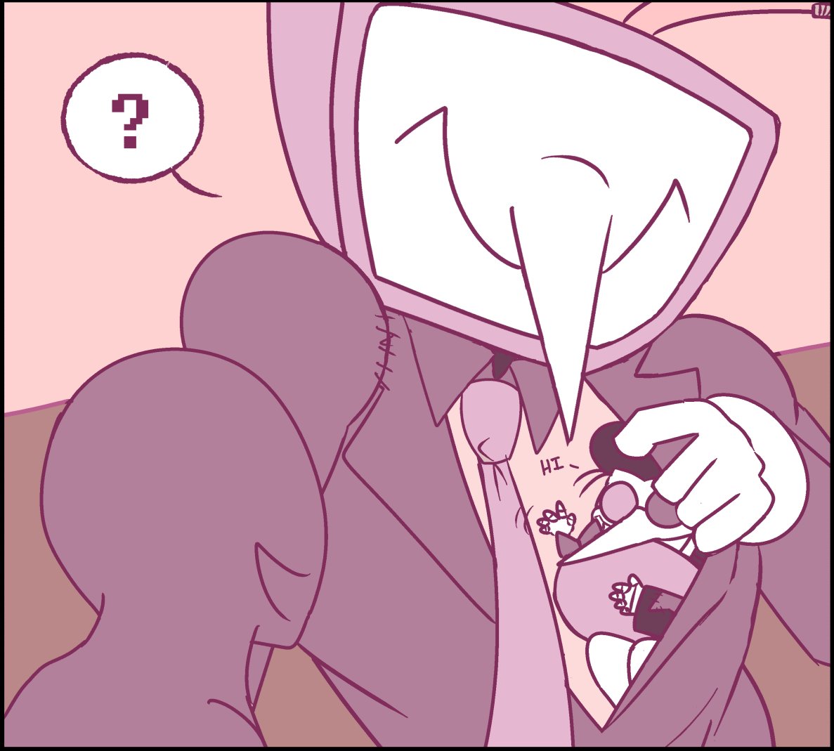 proud papa <3 #spamtenna #deltarune