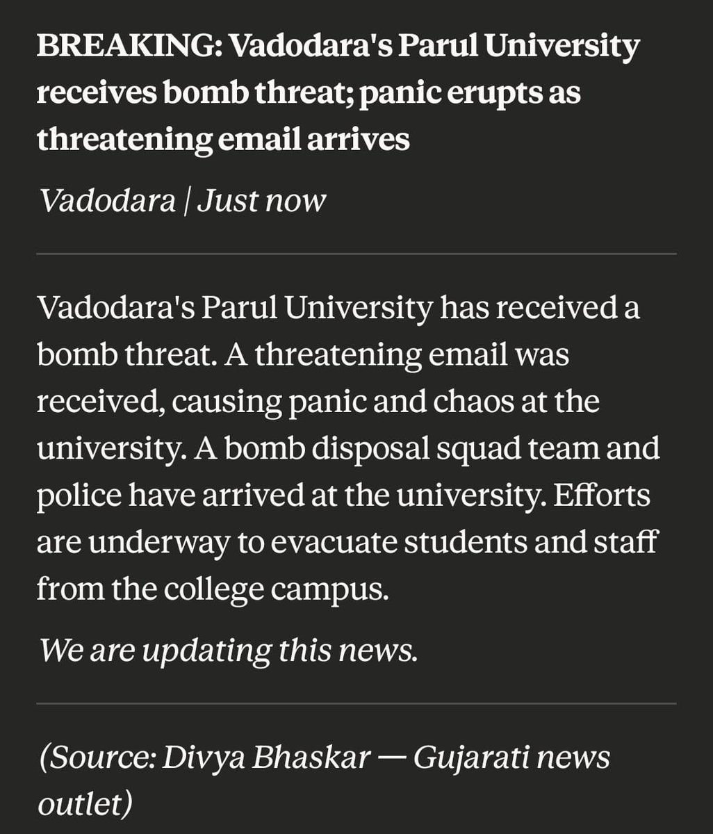 Parul university lo bomb petaru ant 
#paruluniversity