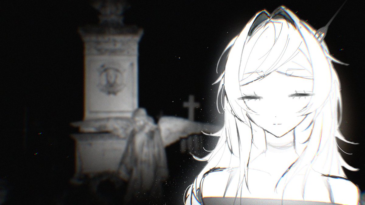 pov: you turned on the flash while we're at the graveyard...