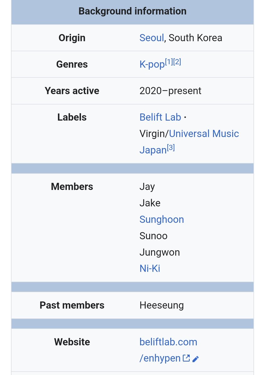 EVEN WIKIPEDIA SAYING THIS , IM ABOUT TO GO INSANE😭