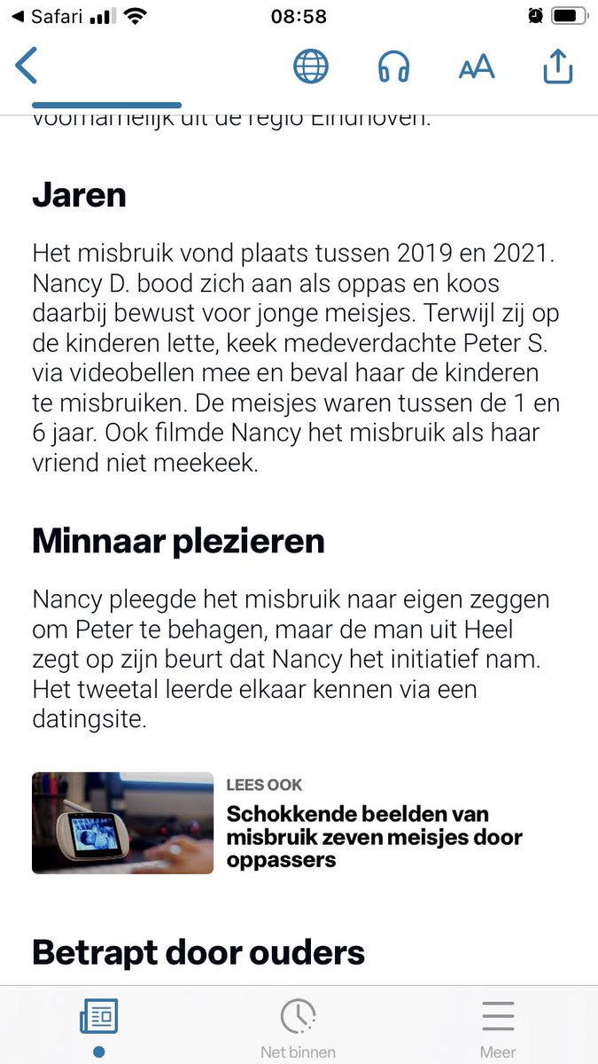 NielsAhob2's tweet photo. Ik ben geblokt door @lale_gul89
Kan iemand dit aub naar haar doorsturen?
Nancy D kinderoppas uit Herkenbosch misbruikte kleine kinderen 6 jaar lang.
En Lale maar beweren dat alleen mannen zich vergrijpen aan kinderen.
@TvanGroningen @Nieuwsvandedag_ @wierdduk
#NancyD https://t.co/ocvHUbTreT