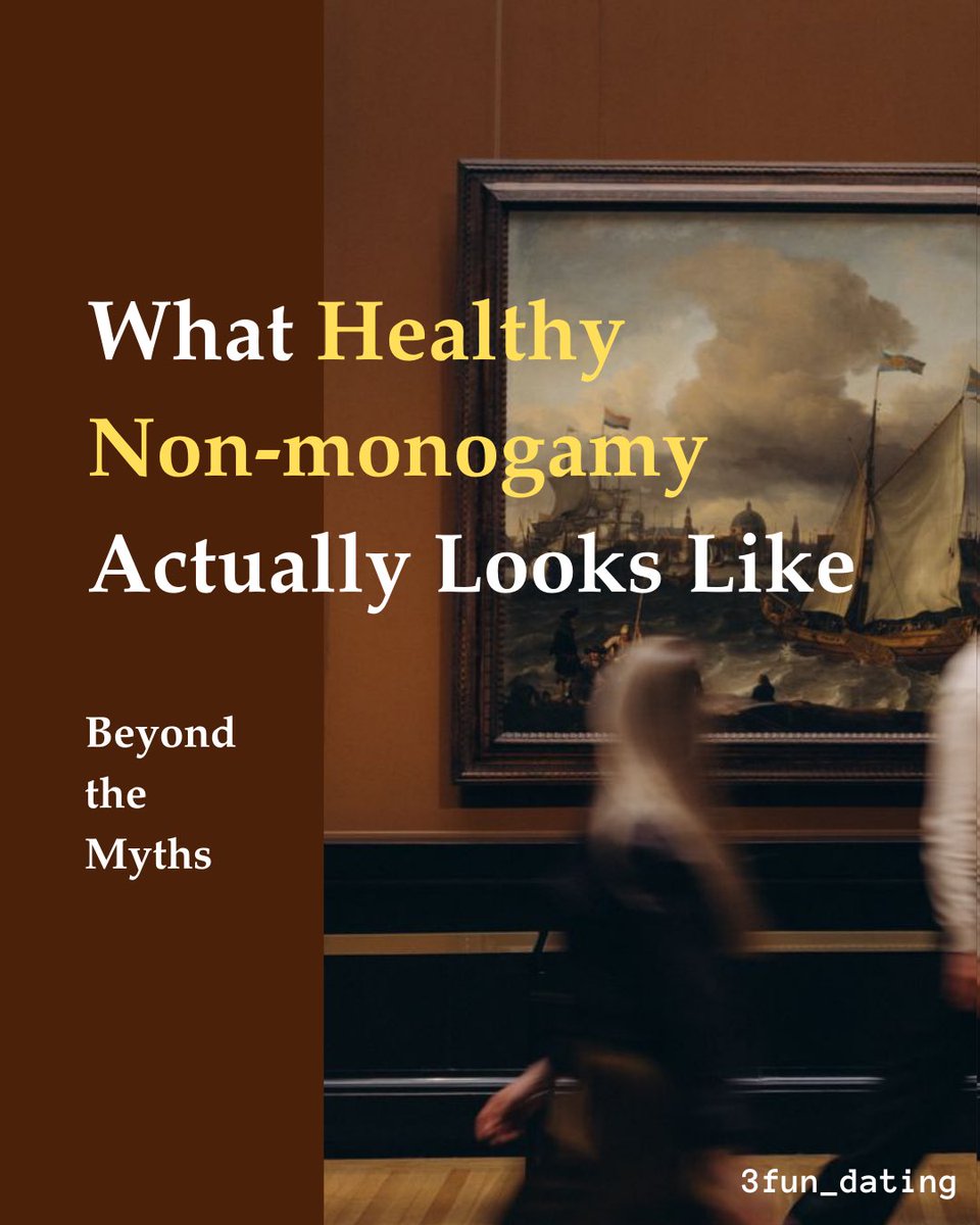 3fun_app's tweet image. Healthy non-monogamy isn’t just about who you love — it’s about how you love.🌱It also means developing skills like boundaries, repair, and self-trust.💖  #3Fun  #polyamorous  #enm  #polylife #poly