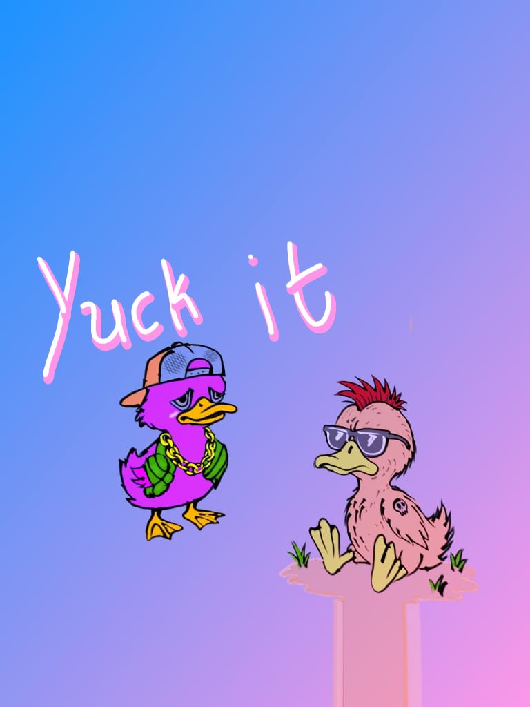 Heard the Yuckpot was stolen… so I grabbed my pen and joined the hunt 

This one’s for the Yucky Ducks.

Apply for wl: yuckyducks.com

Do the tasks and submit your wallet address ...

Let's yucking get busy baibeee🙂‍↔️😤