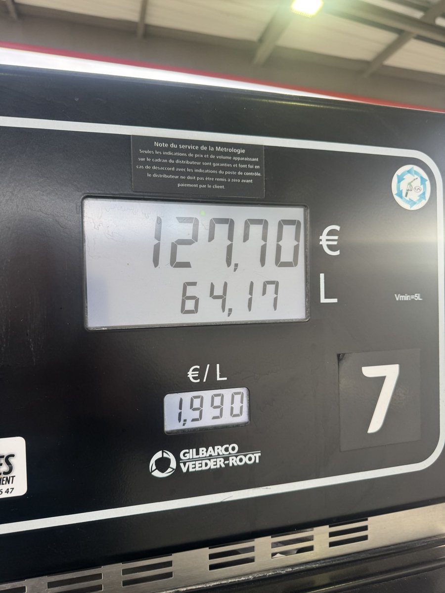 Monsieur <a href="/PPouyanne/">Patrick Pouyanné</a> qui régale avec le gasoil bloqué à 1,99€, <a href="/TotalEnergies/">TotalEnergies</a> qui fait le job que l’état obèse ne fait pas, heureux d’être actionnaire d’une si belle entreprise avec des valeurs.
