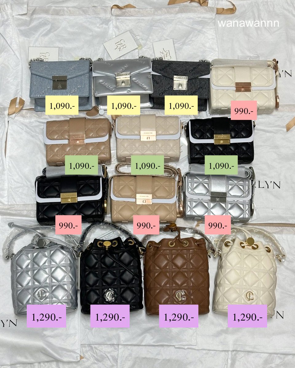 Carlyn Instock🌟🫶🏻

สาวๆมุงด่วนค่าสินค้า #พร้อมส่ง ไม่ต้องรอของนานราคาเริ่ดสุดๆ 🌟 ค่าส่ง 40.- บาทรับสองใบส่งฟรี ตอนนี้ที่เว็บลดอยู่ก็ไม่เริ่ดเท่านี้น้า🤏🏻🎀