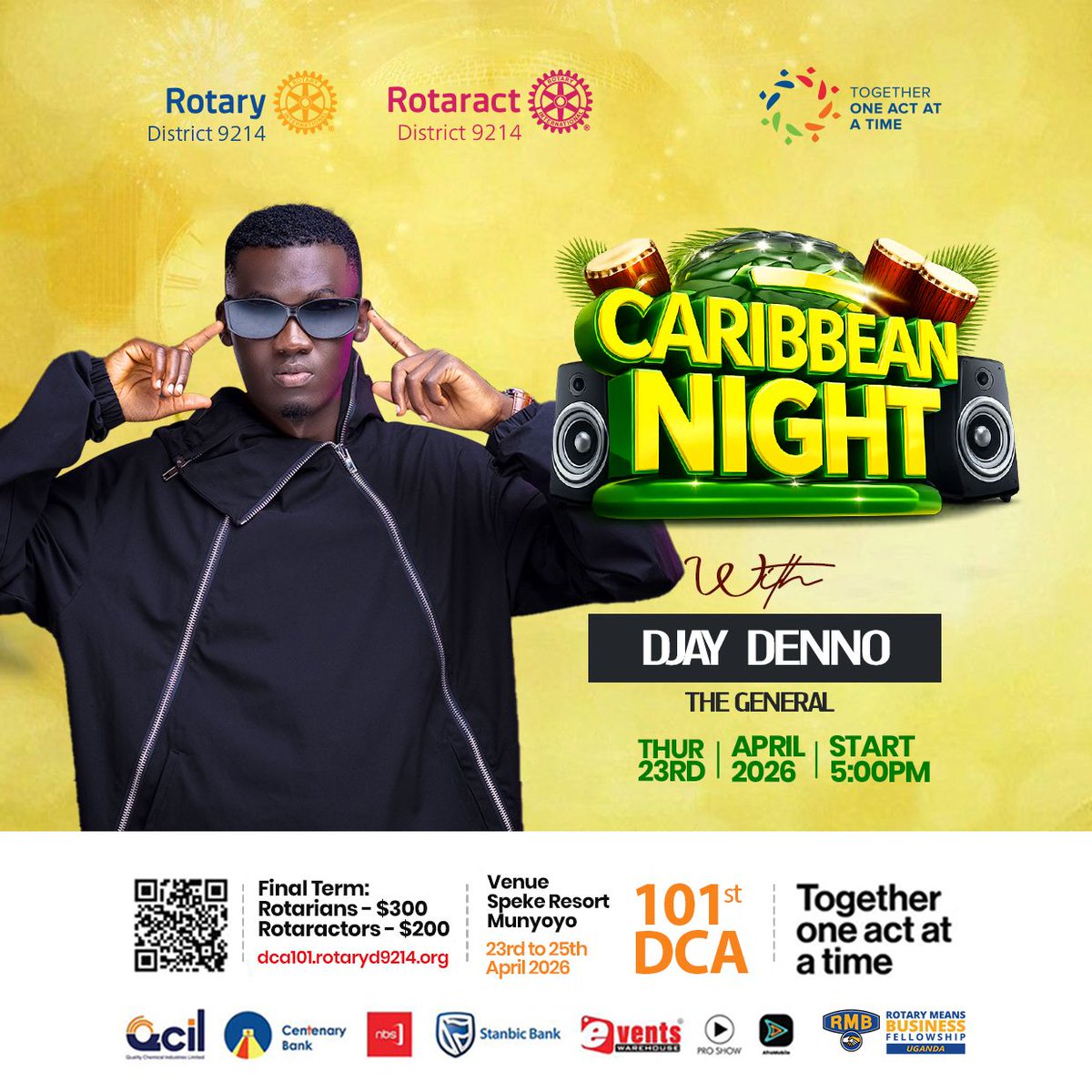 Rotary D9214 DCA tweet media