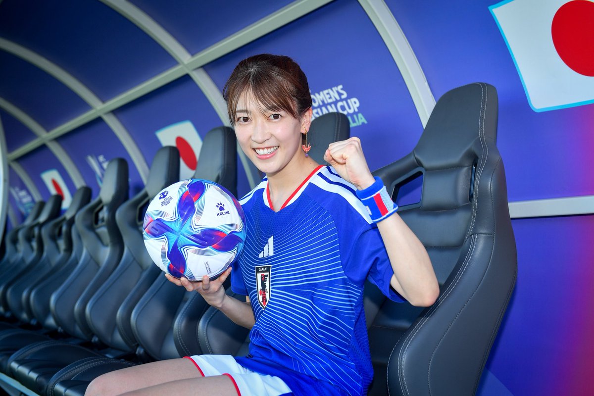 yu_mashima's tweet photo. 恐縮ながら、、、
日本ベンチに座らせていただきました🔥
今夜6時キックオフ⚽️
#なでしこジャパン vs ベトナム!
皆で応援しましょう!!!
@afcasiancup
#WAC2026 #CreatorSquad #サッカー #サッカー日本代表 https://t.co/UE36YBhXkv