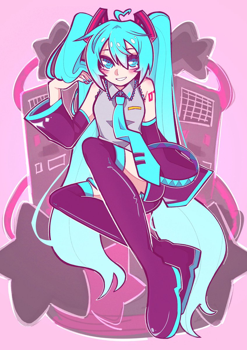 hey! i’m an artist from germany who is absolutely in love with this diva 💜✨

#MikuWorldGallery