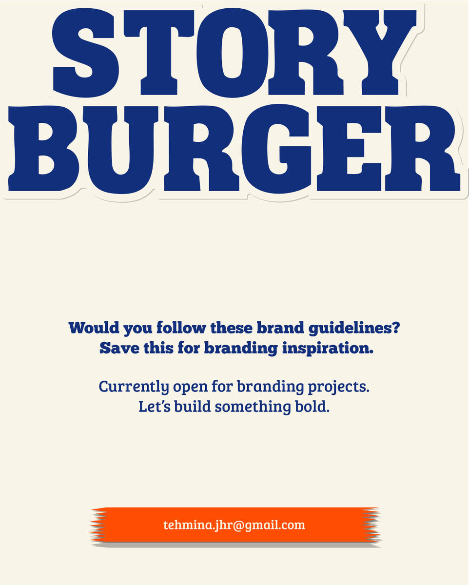 tehmina_jhr's tweet photo. Would you follow these brand guidelines? Save this for branding inspiration.

Currently open for branding projects.

Let’s build something bold.

#BrandStyleGuide #BrandIdentityDesign #VisualIdentity #BrandSystem #LogoGuidelines #GraphicDesigner https://t.co/cBYUAMf7B2