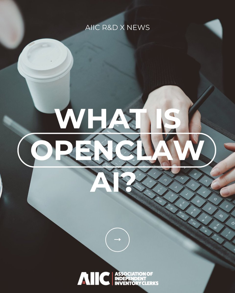 theaiic's tweet photo. OpenClaw doesn’t just answer.
It acts.

Set the goal.
Plug in the access.
Let it work.

If AI copilots are arriving, what does that mean for property professionals?

We explore where the advantage moves 👇
https://t.co/eLcQJOa4Cg 

#AI #PropTech #Inventories https://t.co/qpfJj2dYC9