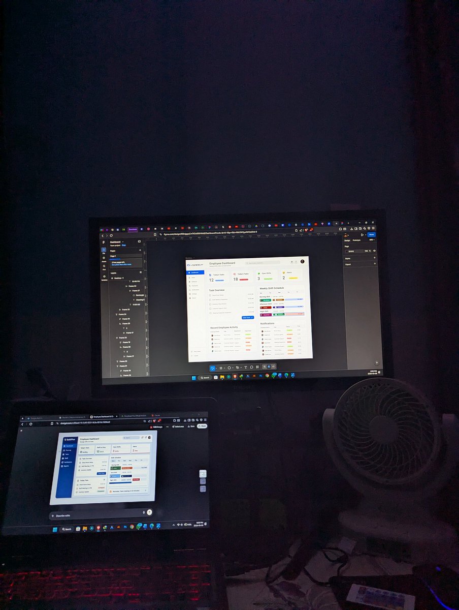 GipsZ237's tweet photo. Been a while since I touched Figma 😭😂

A friend needed a dashboard for a presentation. I built this in about 3 hours. Speed design. No overthinking.

Be honest. What do you think? 👀

#UIUXDesign #DashboardDesign #FigmaDesign #UIDesign #UXDesign #ProductDesign https://t.co/rWB2ZQVM8t