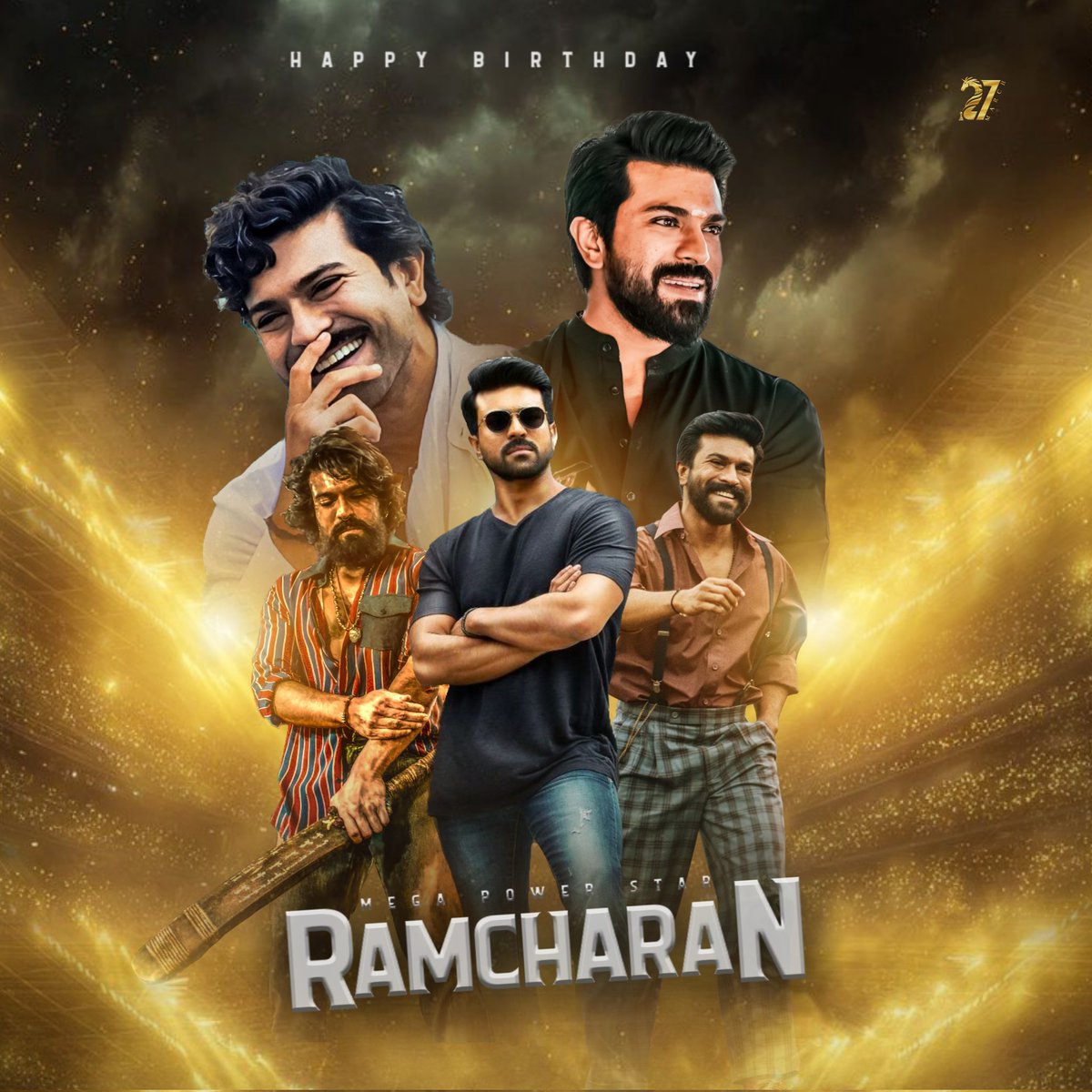 GopiUnHappy's tweet photo. Adv HBD @AlwaysRamCharan Anna 🤗🥳
HOPE U ALL LOvE THiS EDiT 💖
@TweetRamCharan #RamCharan
#MassmaRCh #Peddi #RamCharan https://t.co/656zGVgs86
