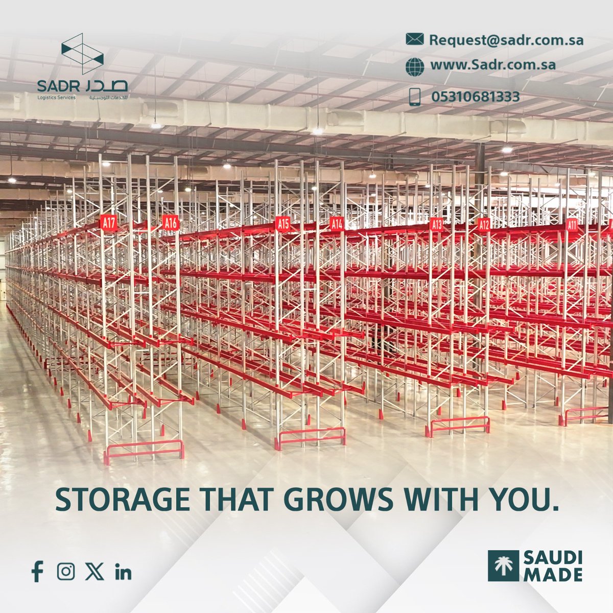 SADR Logistics Services - صدر للخدمات اللوجستية tweet media