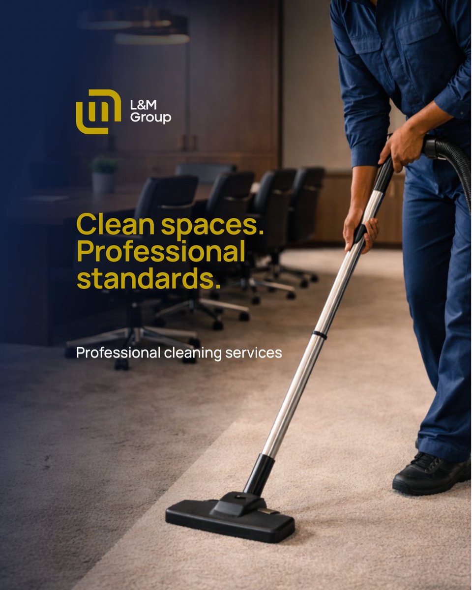 landmgroupza's tweet image. Clean spaces require the right process and attention to detail.

Our team delivers professional cleaning for homes and workplaces.

#LMGroupSA #ProfessionalCleaning #CleanSpaces #TrustedService