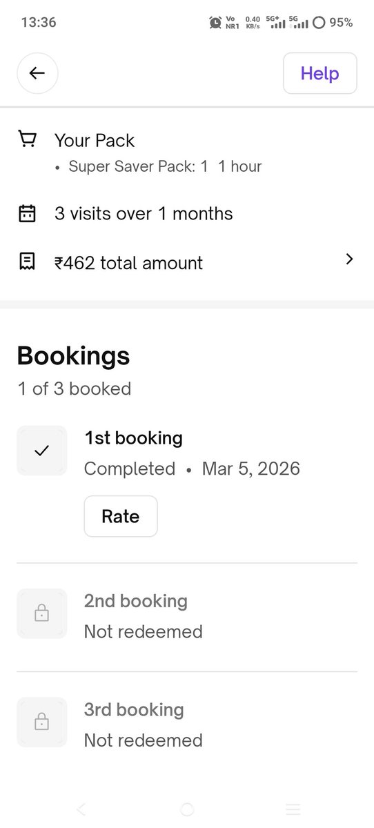 ImtiyazIsani's tweet photo. @urbancompany_UC @UC_Assist UC must have spent millions of rupees advertising during Men's T20 WC showing all kinds of commitments which they cannot deliver. One such example is below where Insta Help slots are not available &amp; suddenly the customer's package expires. Shame on U https://t.co/GqqVVw9QjL