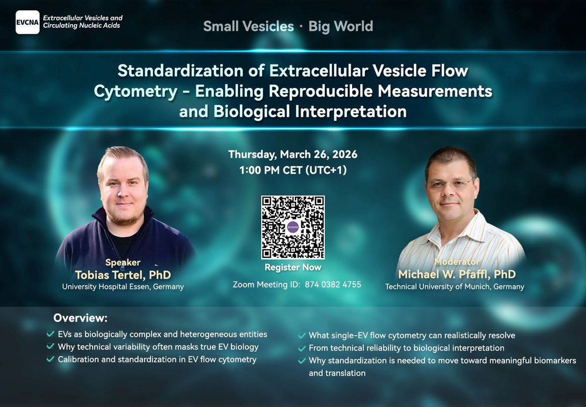 Extracellular Vesicles & Circulating Nucleic Acids tweet media