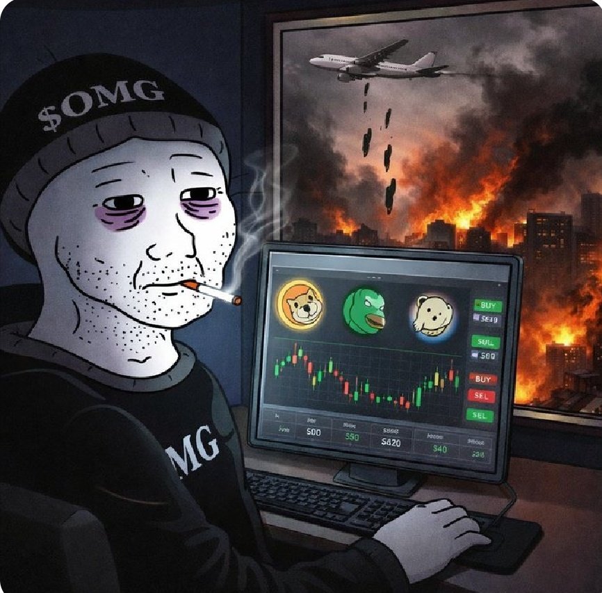 crypto_prv's tweet photo. @maxbidbro $OMG is the most OG narrative out there, the obsessive memecoin gambler. 

Bkuq78UkR6TCEpcNQtuVoteiHo6ofcQJqY2HHkzTpump https://t.co/V5znnOtsWd
