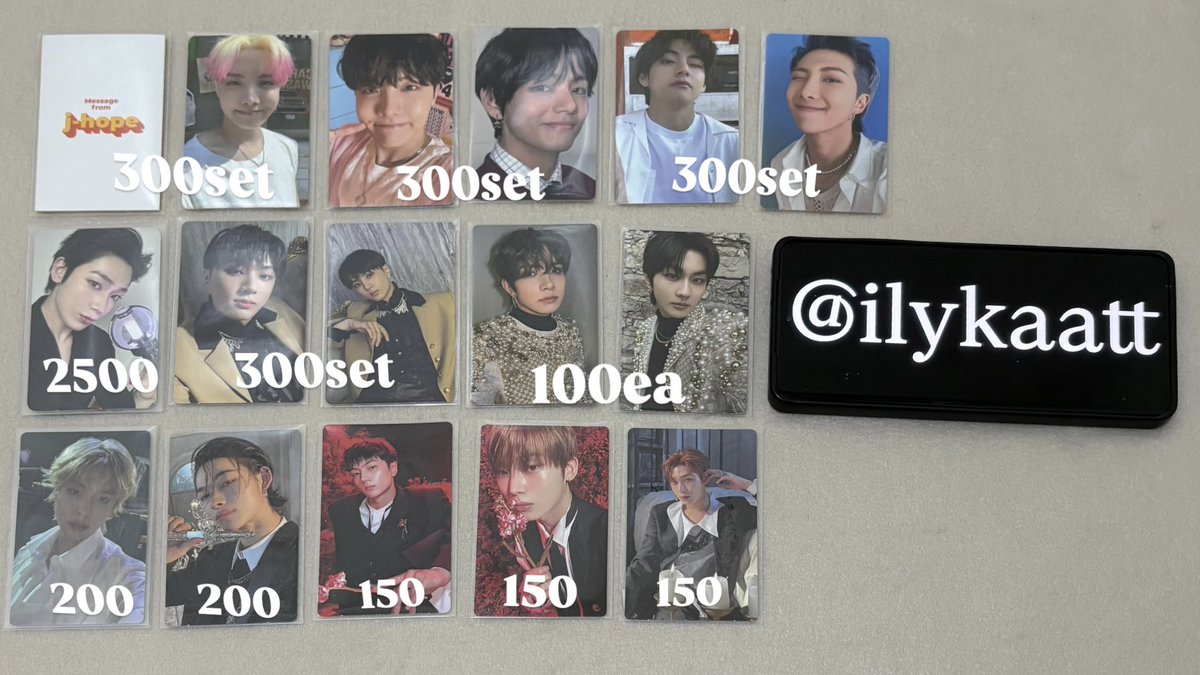 ilykaatt's tweet photo. wts lfb seventeen svt enhypen bts pc

help rt ‼️ 

⤷ onhand
⤷ price at pic
⤷ payo
⤷ reply/dm to claim
⤷ dm for more details
📍Baguio City

🏷️ seventeen svt enhypen bts pc photocard ph bns this man 17irh darkblood fml pob butter heaven fts spill the feels carat ver https://t.co/AHUmH0mG0D