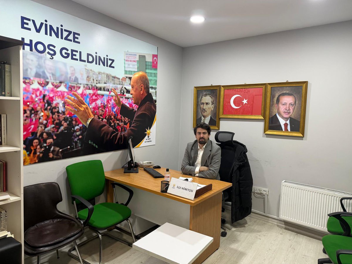 Zeytinburnu İçin Nöbetteyiz🇹🇷

Bugün AK Parti Zeytinburnu İlçe Nöbetçimiz  Yönetim kurulu üyemiz
Abdullah Kaplan 

⏰10.00-17.00 arası
Soru, görüş ve önerileriniz için bizleri arayabilir veya ziyaret edebilirsiniz.

📞 0(212) 416 30 86

akuyelikistanbul.org