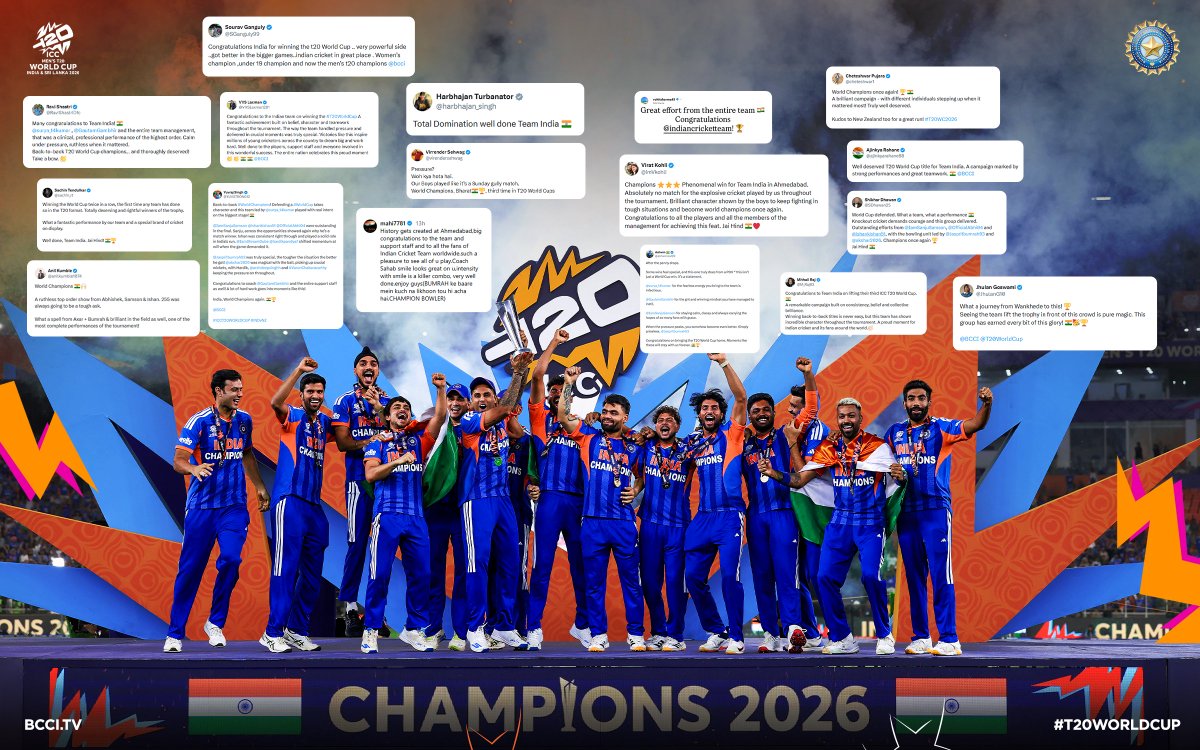 BCCI tweet media