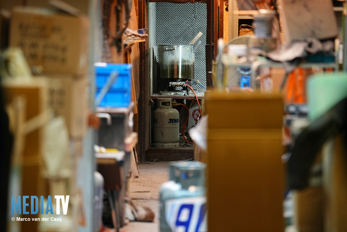 Drugslab aangetroffen in woning Rotterdam