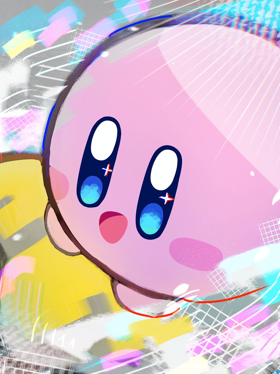 色
#カービィイラスト