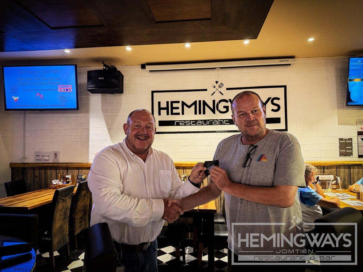 Hemingways • Jomtien tweet media