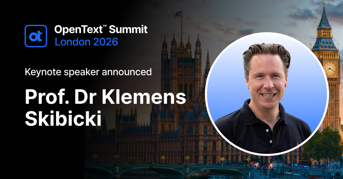 OpenText tweet media