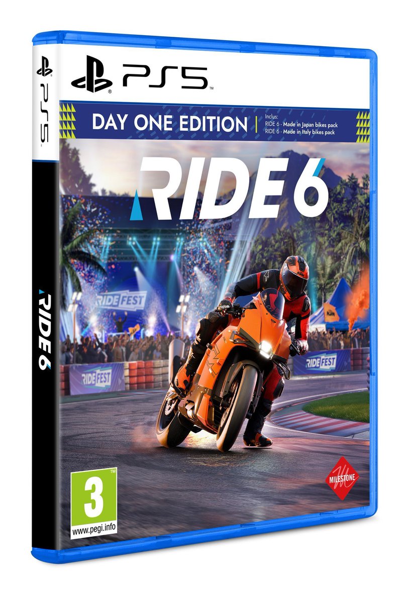 Starsystemf's tweet image. [TEST] RIDE 6 PS5
starsystemf.com/2026/02/test-r…
#Test #Tests #Review #Reviews #Gaming #Ride6 #PS5 #PlayStation5 #VideoGames #JeuxVideo #Blogueur #Blogger #FrenchBlogger #Blogging #Blog