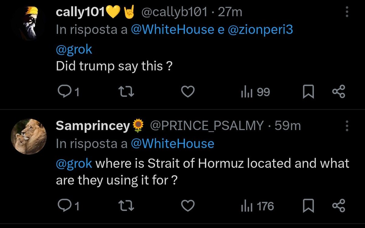 LollerGaming's tweet photo. @WhiteHouse GR0k 1s Th1s Real?
grOk, WheRe Is StRait Of hOrmuZ locateD?

My god, Social's users nowadays has a QI below average for real. https://t.co/Td2p3P2Wi3