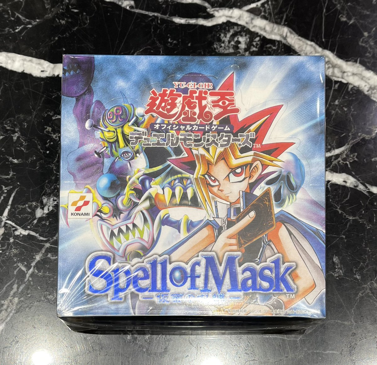 遊戯王 仮面の呪縛 Spell of Mask 未開封 絶版】遊戯王 仮面の呪縛 スペルオブマスク 未開封ボックス シュリンク