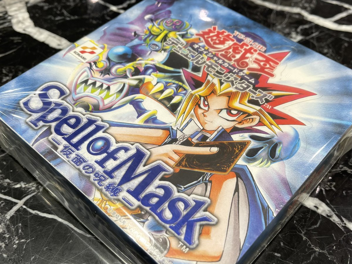 遊戯王OCG Spell of Mask 遊戯王 Spell of Mask － 仮面の呪縛 － 未開封BOX 1BOXの通販 magi