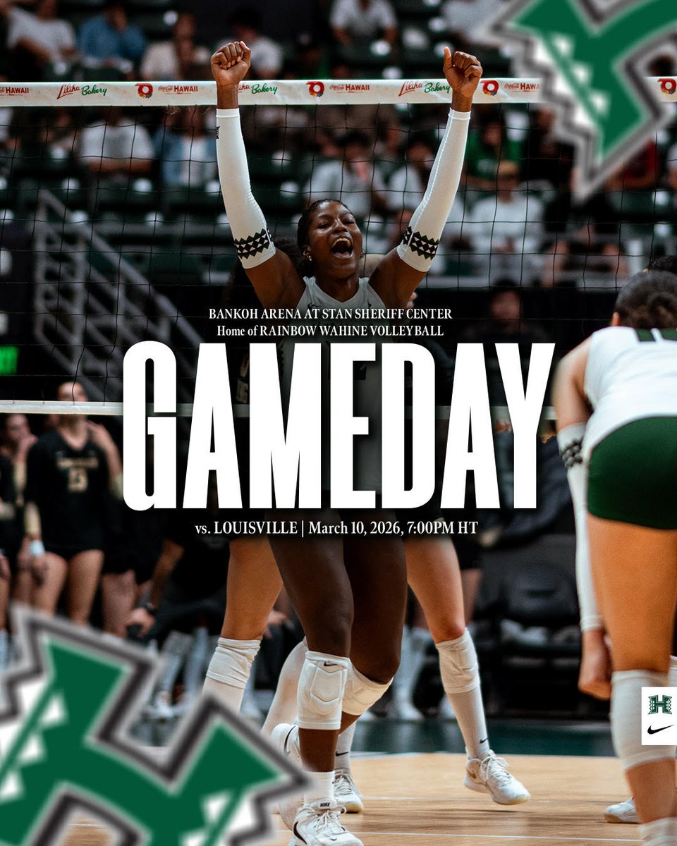 Hawaii W. Volleyball tweet media