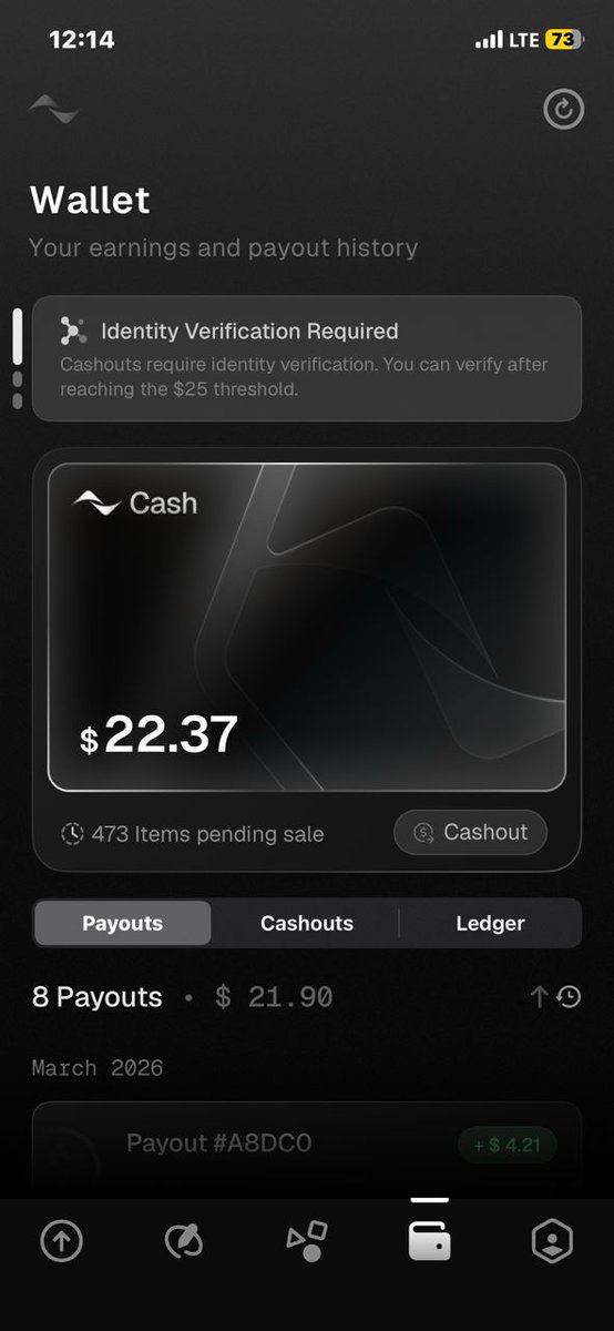 middlejackmmm's tweet photo. Kled is still paying people for uploading pictures 

Minimum withdrawal is $25 

For iPhone users only 😔 
Download kled on your app store and start uploading pics taken with your iPhone https://t.co/ffkxuQ7t2v