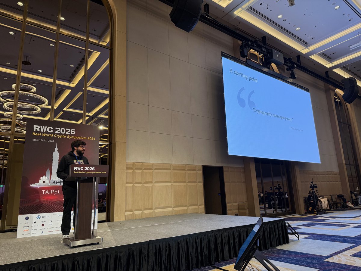 Real World Crypto tweet media