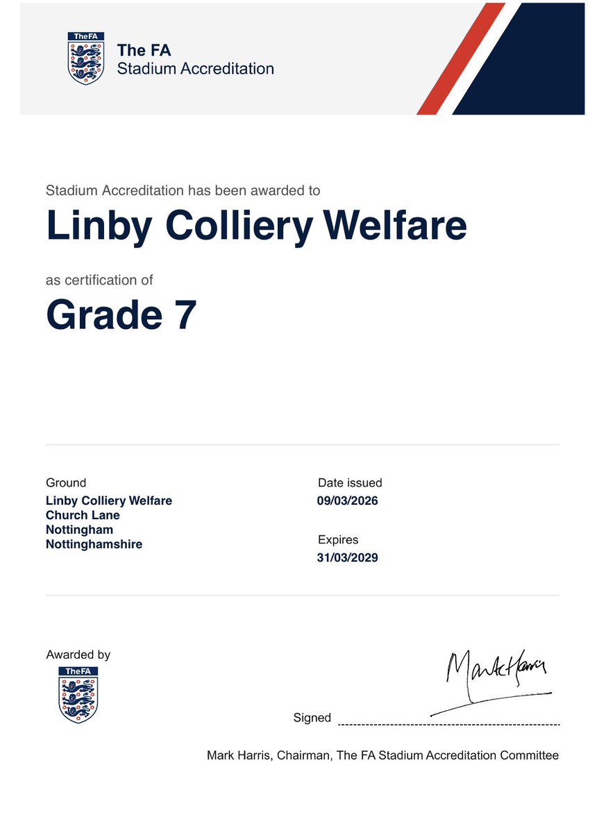 Linby Colliery Welfare FC tweet media