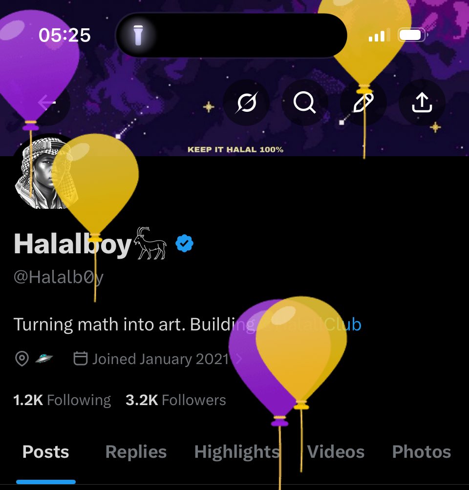 Halalboy๐ต tweet media