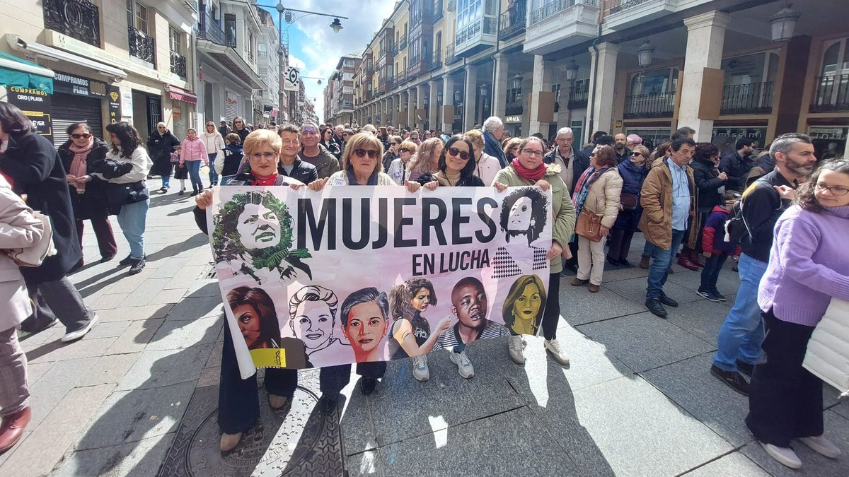 AIPalencia's tweet photo. La aprobación de leyes represivas, la expansión de movimientos contra los derechos de las mujeres y niñas, el aumento de discursos de odio e incitación a la violencia y el papel de la tecnología en la facilitación de estas amenazas, por todo esto y mucho más #8M #Palencia https://t.co/qiotlL65aN