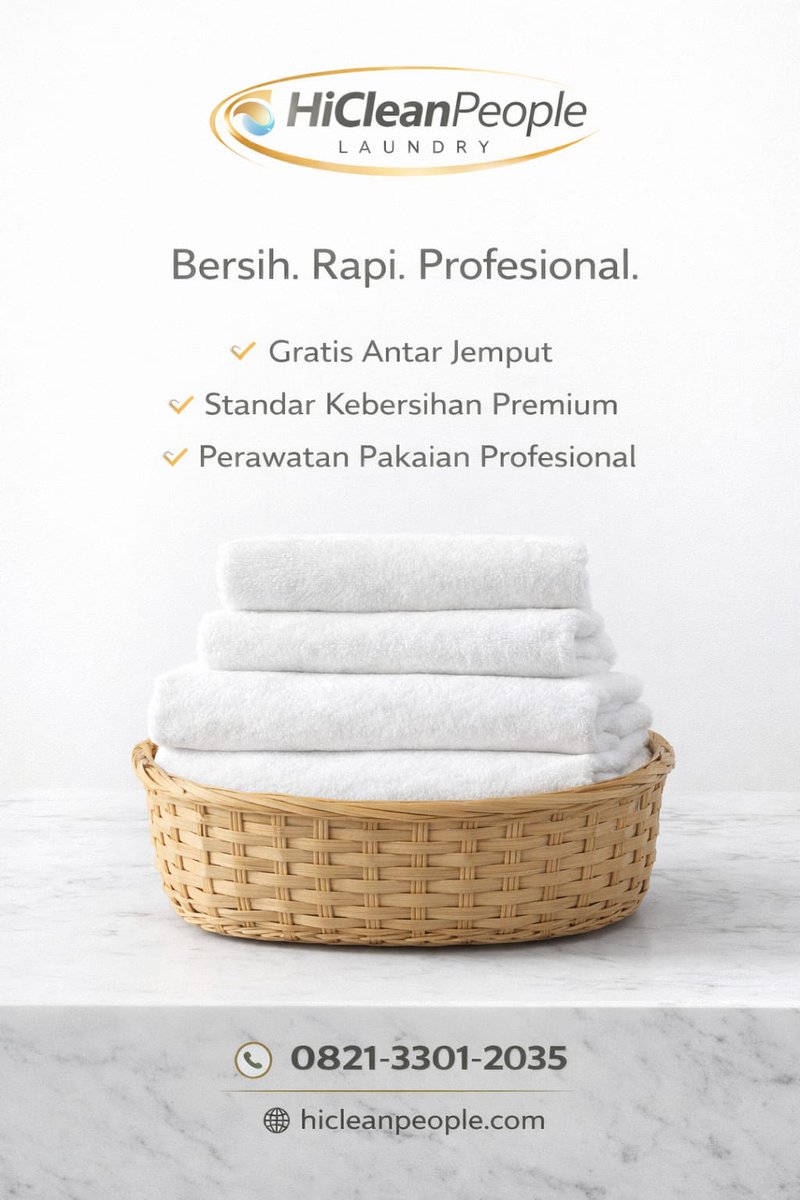 Hi Clean People Laundry tweet media