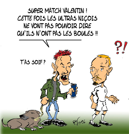 S_R_Online's tweet photo. Le dessin de RV après la victoire du Stade rennais à Nice (0-4) dimanche après-midi https://t.co/1iOoUKbWeL