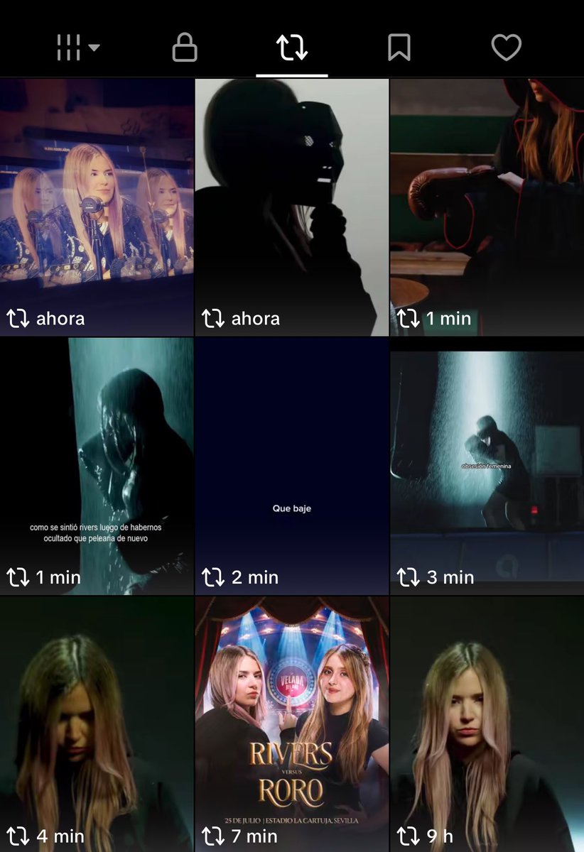 “no se te nota emocionado q rivers vuelva a la velada”
mis compartidos: