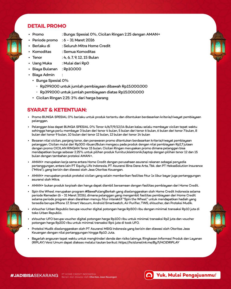 Home Credit Indonesia tweet media