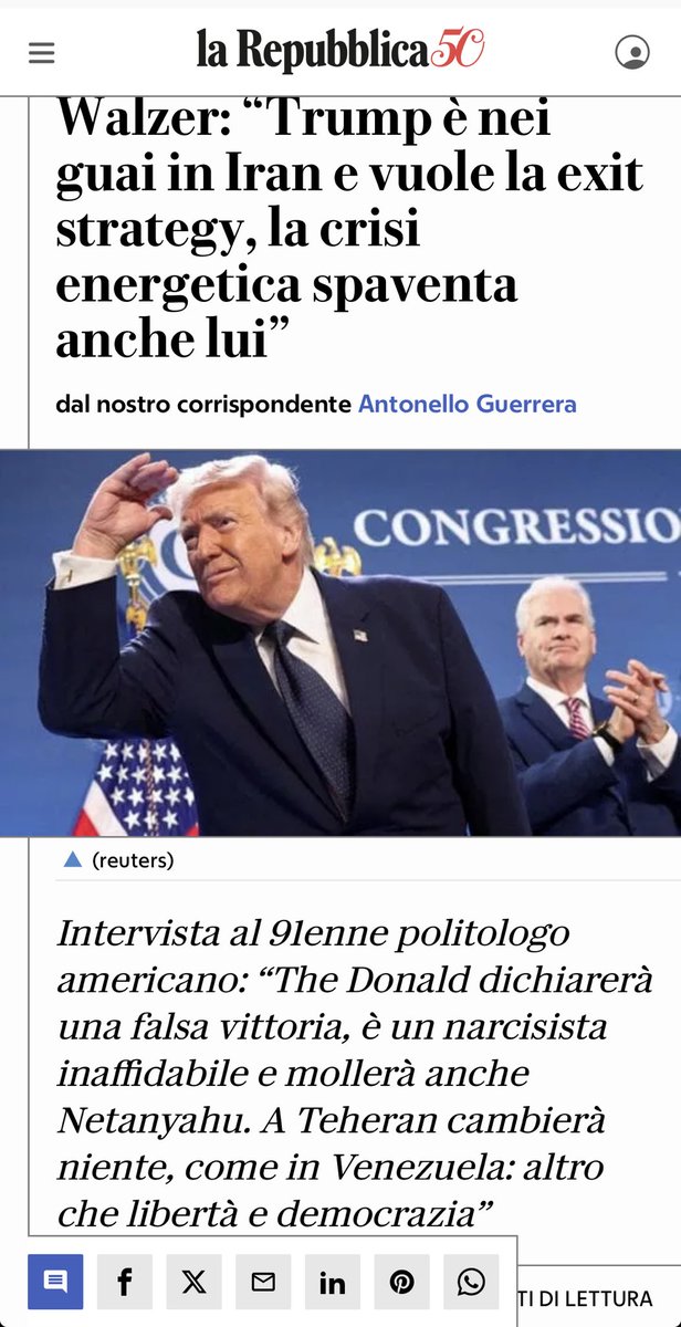 10 Marzo: lo sapevano anche gli americani.