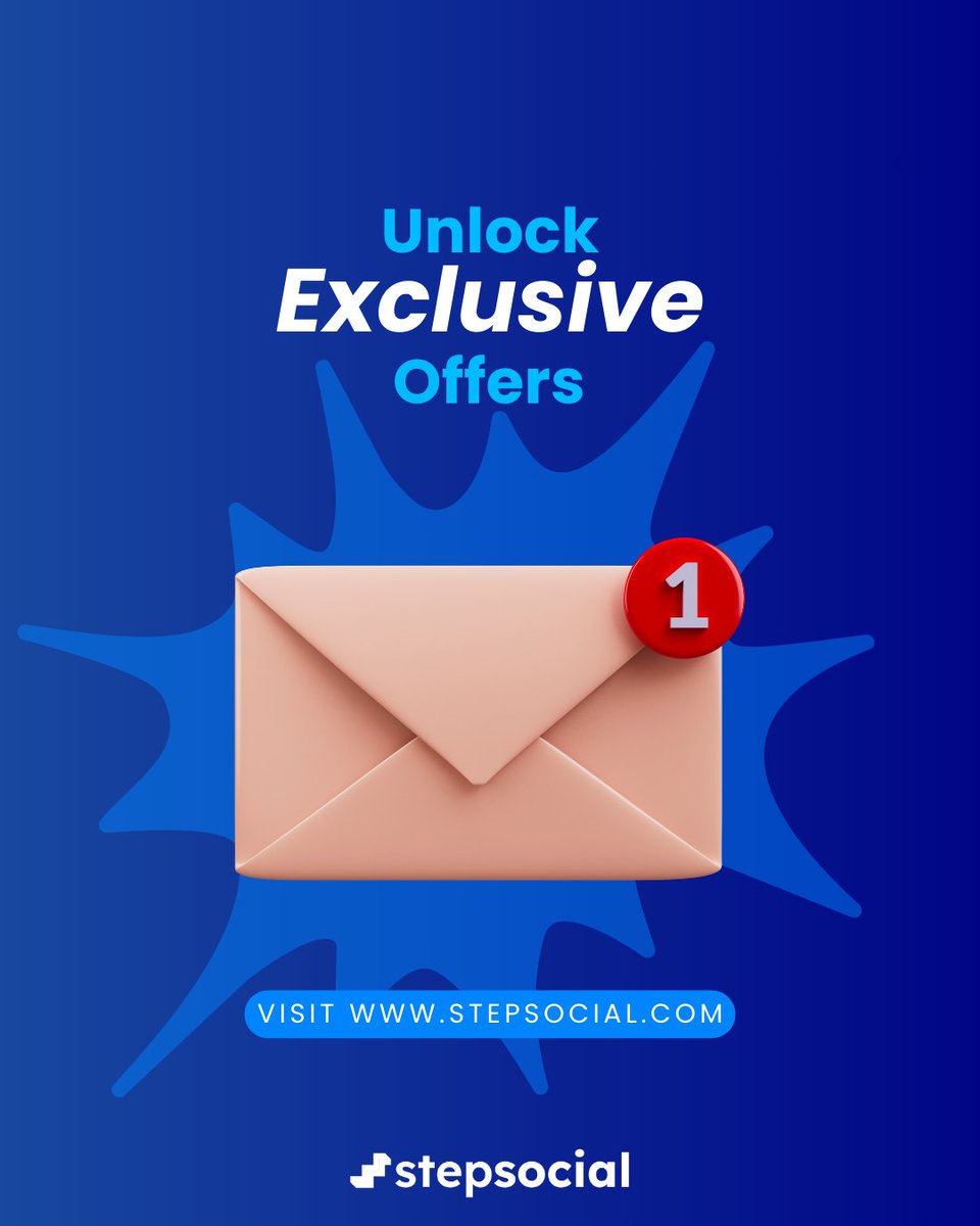 StepSocialCom's tweet photo. Discover tailored strategies, creative content, and exclusive offers designed to help your brand grow with clarity and confidence.

Your next level starts here.

Visit https://t.co/GaUCyFdfjo 🚀

#socialmediamanagement #digitalmarketing #brandgrowth https://t.co/CBlDIc41yW