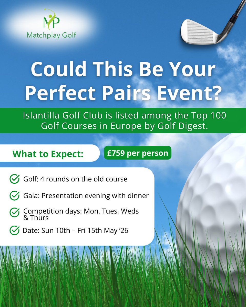 Matchplay Golf tweet media