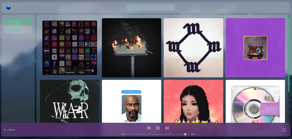 _ppotat0's tweet photo. Gm, was bored so i made a site to stream unreleased kanye albums. if you're a ye fan try it out and lmk what you think 

https://t.co/xjwh1O7rzG https://t.co/Cs3qxwWZxq