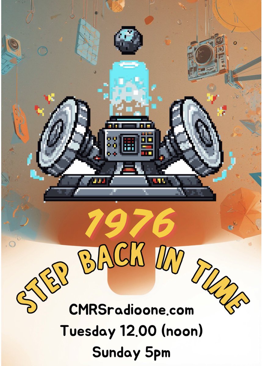 CRMSradioone's tweet photo. Good morning everyone and welcome to Tuesday. Check out our schedule on https://t.co/Zcrh7KXIOL As you will notice we have a revised schedule for today.
Gordon Cooper kicks off  his Easy Rock Experience at 8am which is followed by The Preachers Southern Hot Sauce Show. 
At 12 noon, I return with another Step Back In Time, this week, we land over the pond and look at the top selling top 20 singles in the UK for March 1976. 
At 2pm join Magnus for three hours of No More Heroes.
If you missed the Blues Show last Saturday, it’s repeated here at 5pm.
At 7pm, please welcome Phil Elsey, The Cat Man, with his Cat Man Rocks. Two hours of rock music to speed the evening along.
Please welcome The God of Thunder at 9pm for his bi-weekly show. Tonight, he lends his focus to a classic band Atomic Rooster.