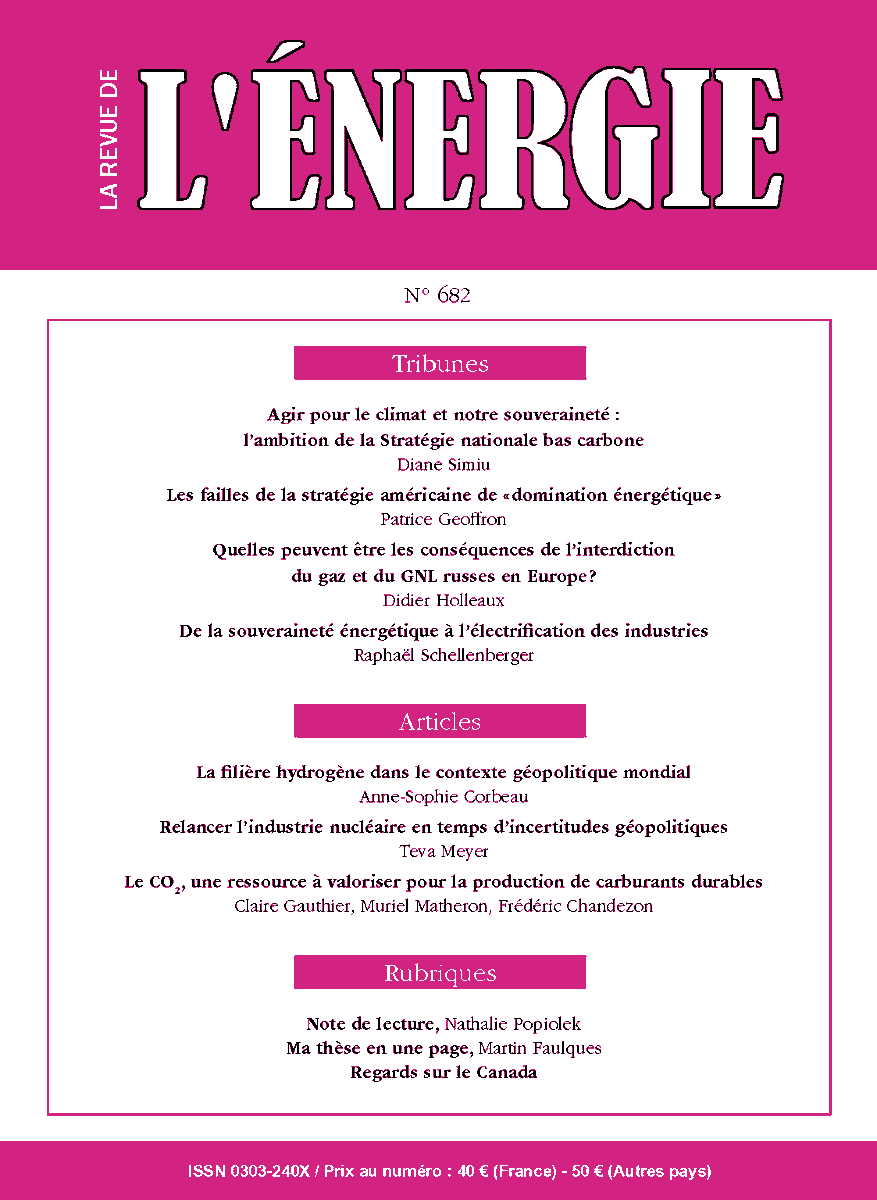 La Revue de l'Énergie tweet media